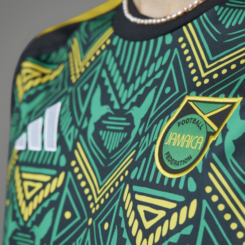 CAMISETA SEGUNDA EQUIPACION JAMAICA 24 GREEN