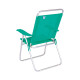 Silla Alta Boreal 4 Posciones Aluminio VERDE