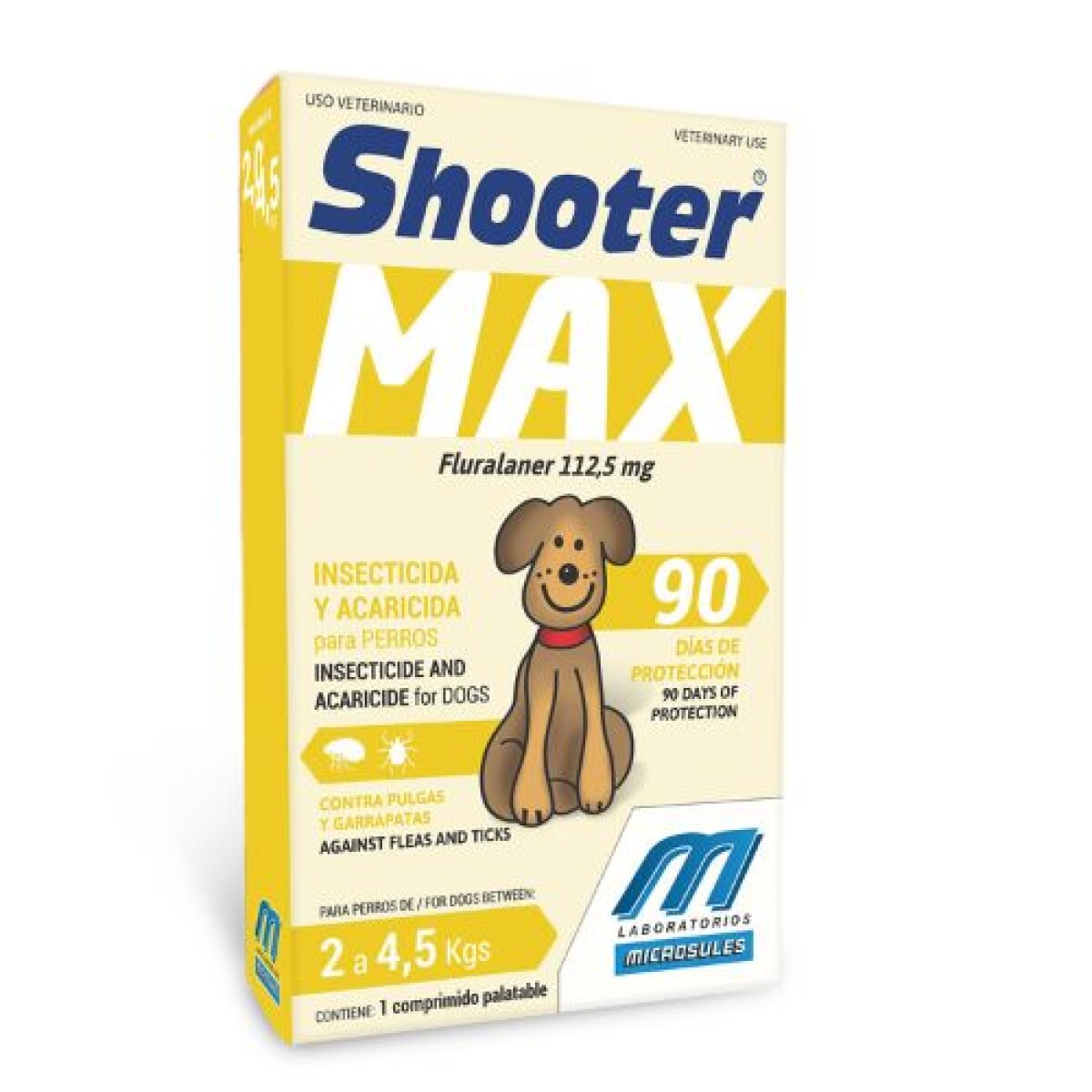 SHOOTER MAX COMPRIMIDOS 2-4.5 kg - Shooter Max Comprimidos 2-4.5 Kg 