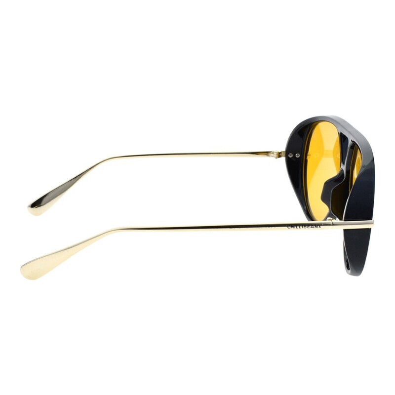 Lentes de Sol Chilli Beans Minnesota Negro - Amarillo