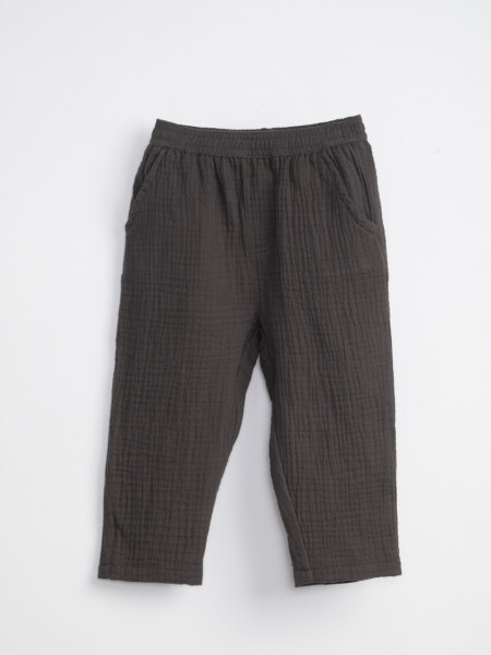 Pantalón bambula Gris