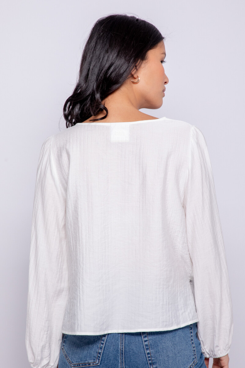 BLUSA CASIO Blanco