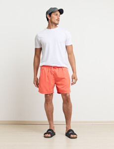 450625 SHORT HARRINGTON LABEL Naranja