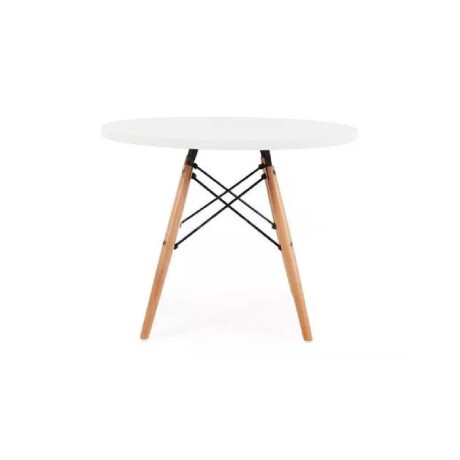 Juego de comedor Con Mesa Circular de 120cm + 4 Sillas Eames Con Apoyabrazo Juego de comedor Con Mesa Circular de 120cm + 4 Sillas Eames Con Apoyabrazo