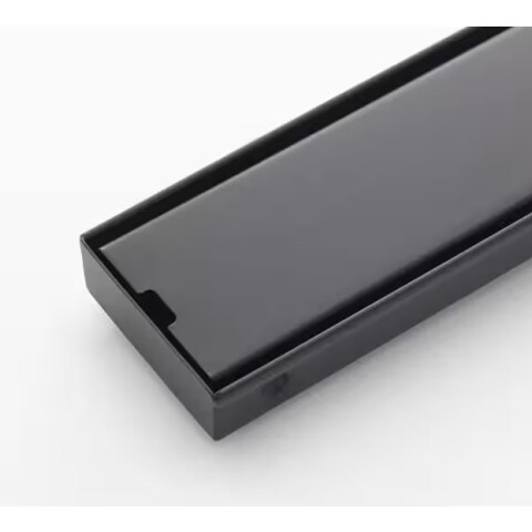 Receptáculo lineal Negro Mate revestible 70 cm DMC Receptáculo Lineal Negro Mate Revestible 70 Cm Dmc