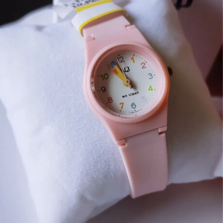 Reloj Q&q Análogo para niños rosa