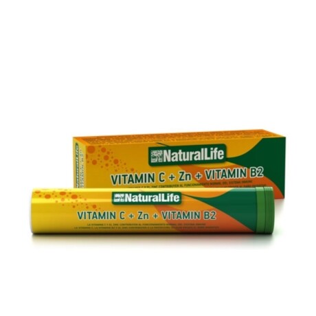 ¡OFERTA POR VENCIMIENTO! Vitamina C + Zinc + B2 X 20 Tabletas efervecentes Natural Life ¡OFERTA POR VENCIMIENTO! Vitamina C + Zinc + B2 X 20 Tabletas efervecentes Natural Life