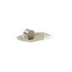 Jabonera De Metal Linea Signature Color Gris Brushed Nickel