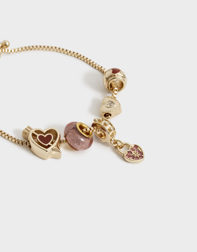 Pulseras Flexibles Multi dijes Pulsera Flexible Multidijes - Dorado
