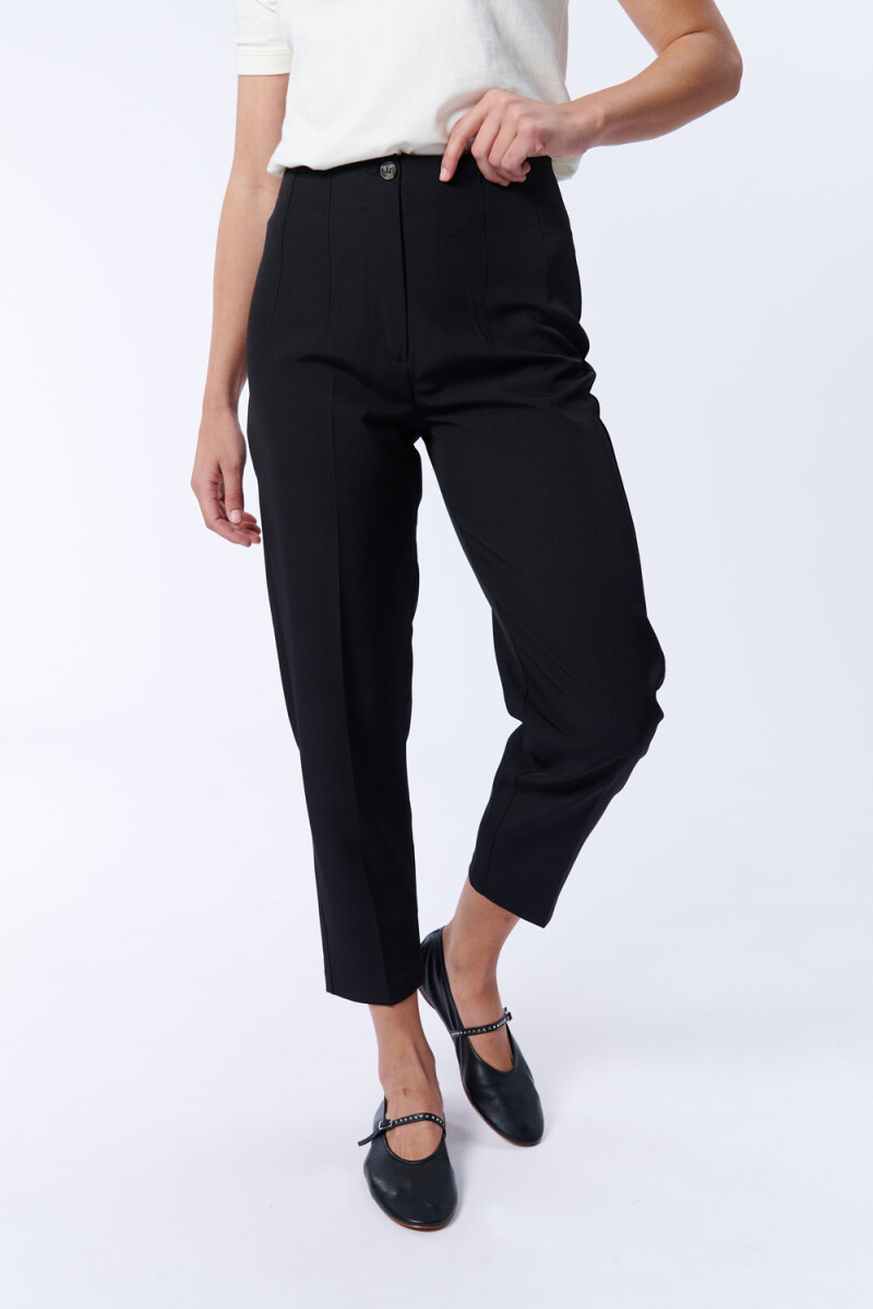 Pantalón vestir Carrot Negro
