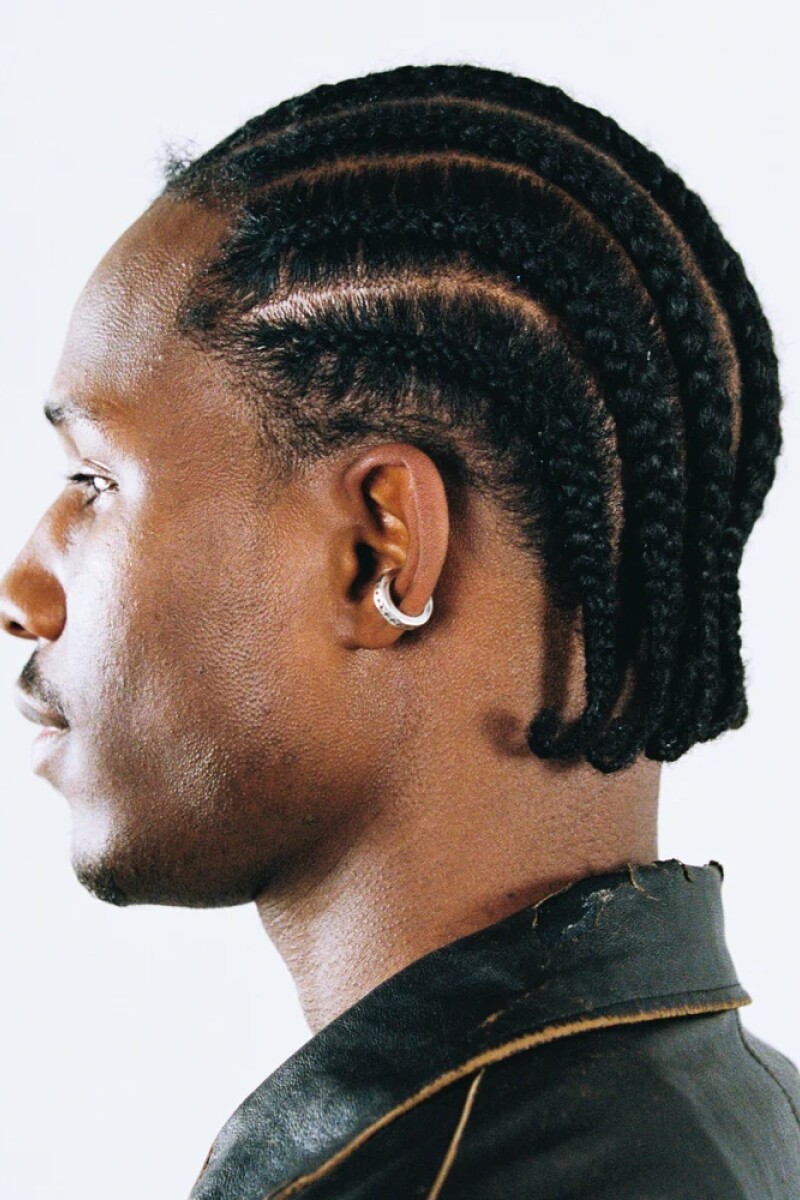 Icon Monogram Earcuff Plata