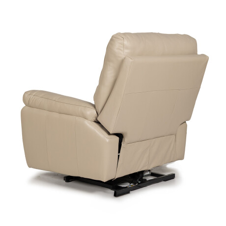 Butaca Florencia (Reclinable eléctrica) - Cuero Básico 519 (Beige)
