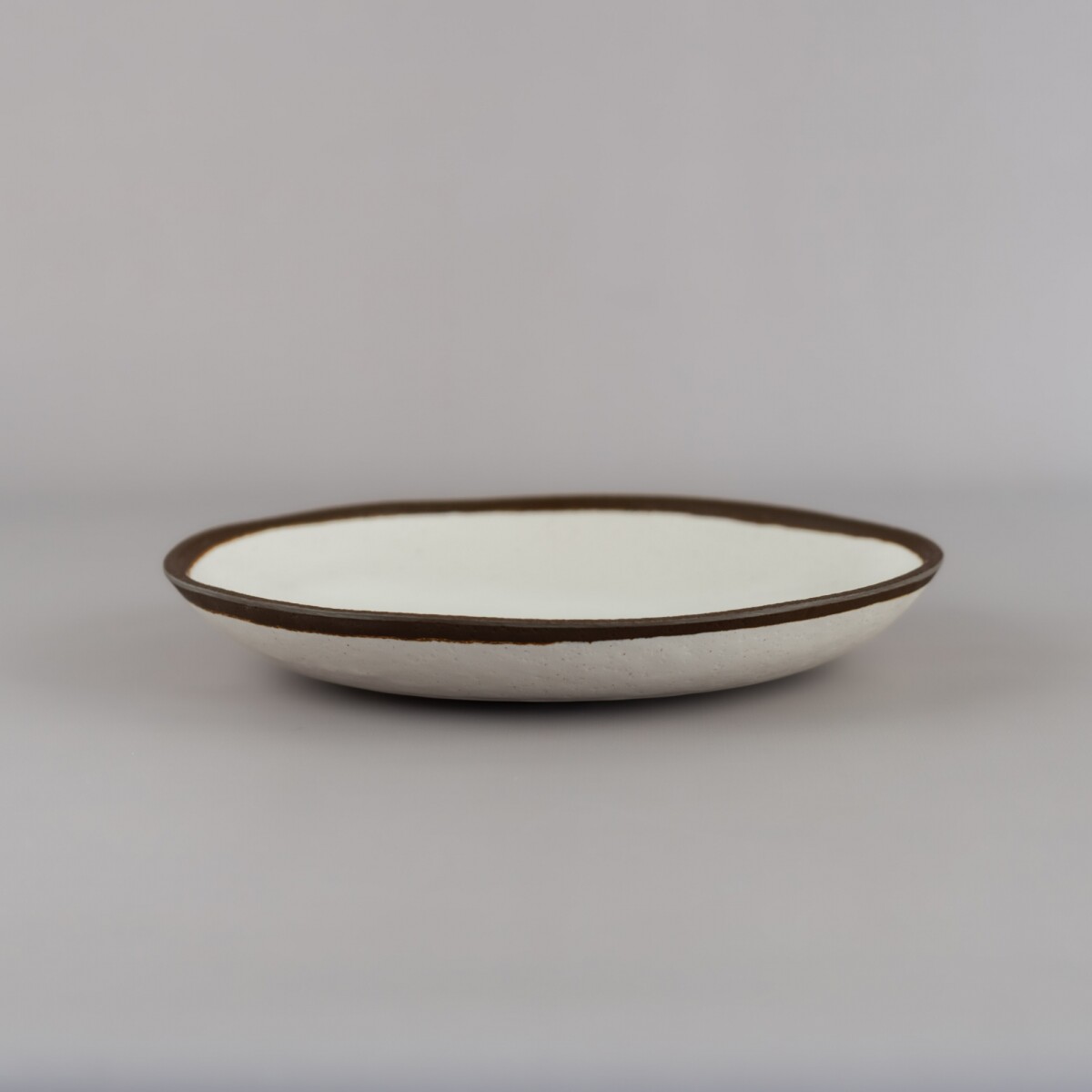 Plato Hondo s/Ala 25cm Cream 