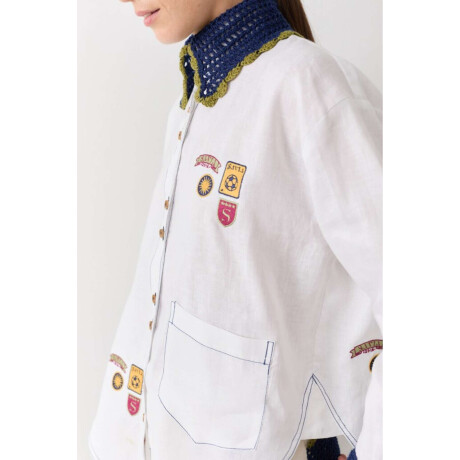 Pre Venta Camisa Emblema Arm Blanco