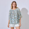 Blusa Print MULTI/CELESTE