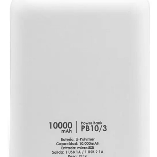 Cargador Portátil Power Bank 10000mAh Roca 2 USB P/ Celular Cargador Portátil Power Bank 10000mAh Roca 2 USB P/ Celular