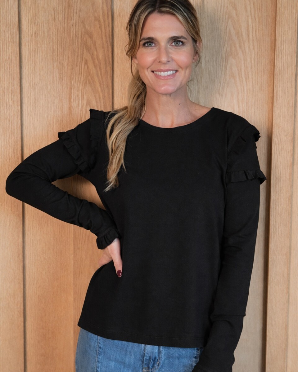 Remera Corina - Negro 