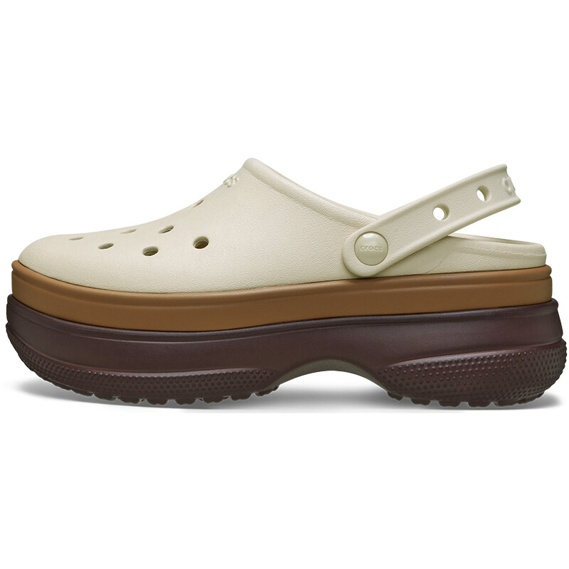 Crocs Classic Stacked Clog Marrón