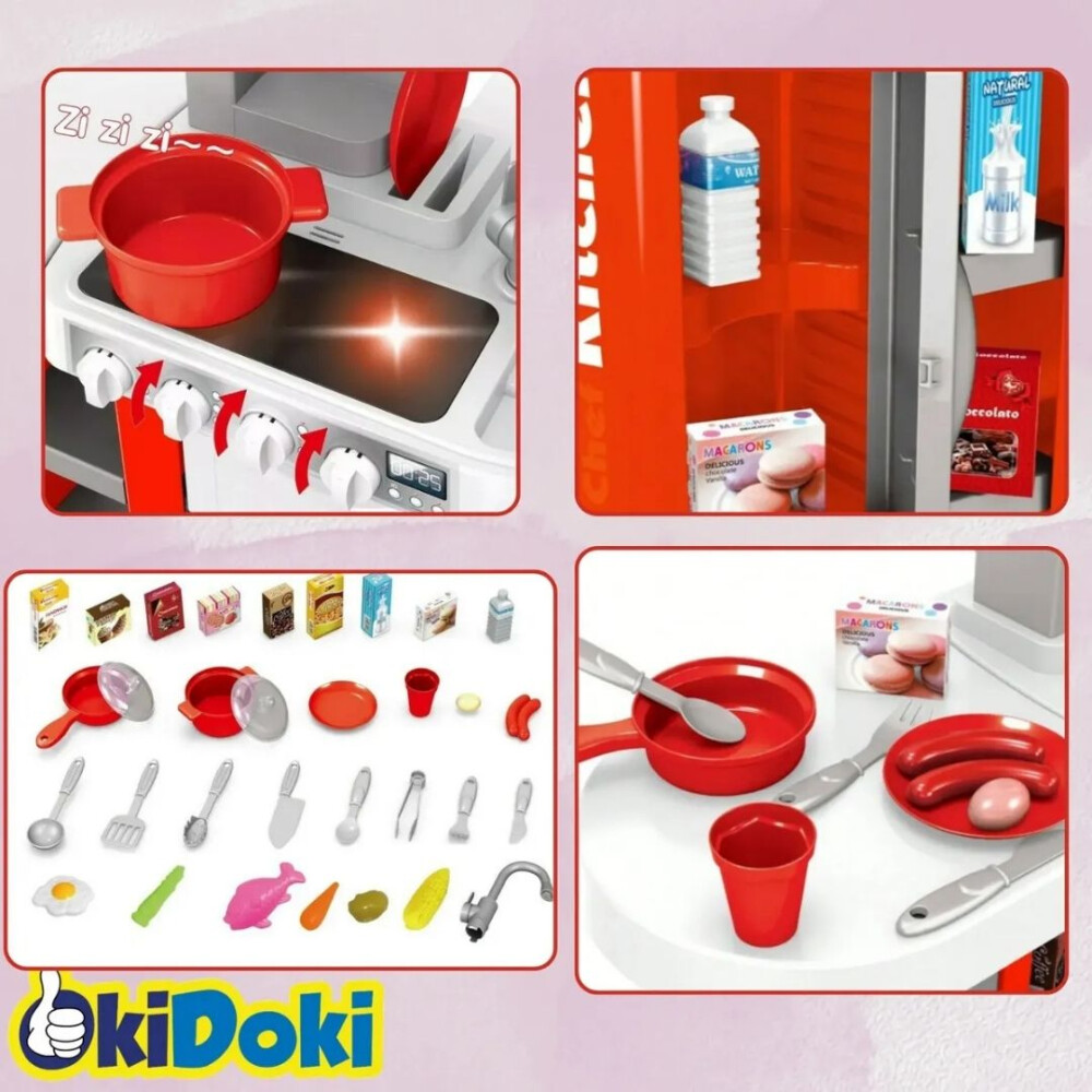 Cocina De Juguete Grande Con Accesorios Y Horno Cocina De Juguete Grande Con Accesorios Y Horno