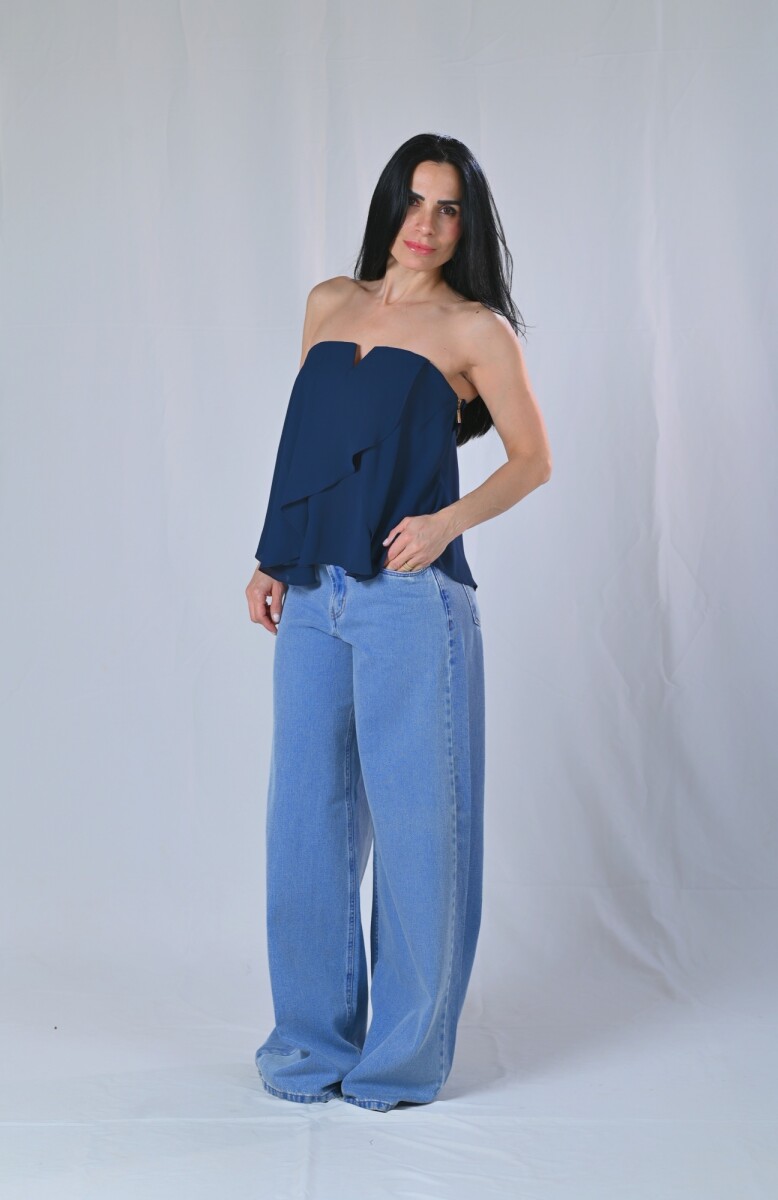 Jean Maxi Pantalona Sandra - Azul 