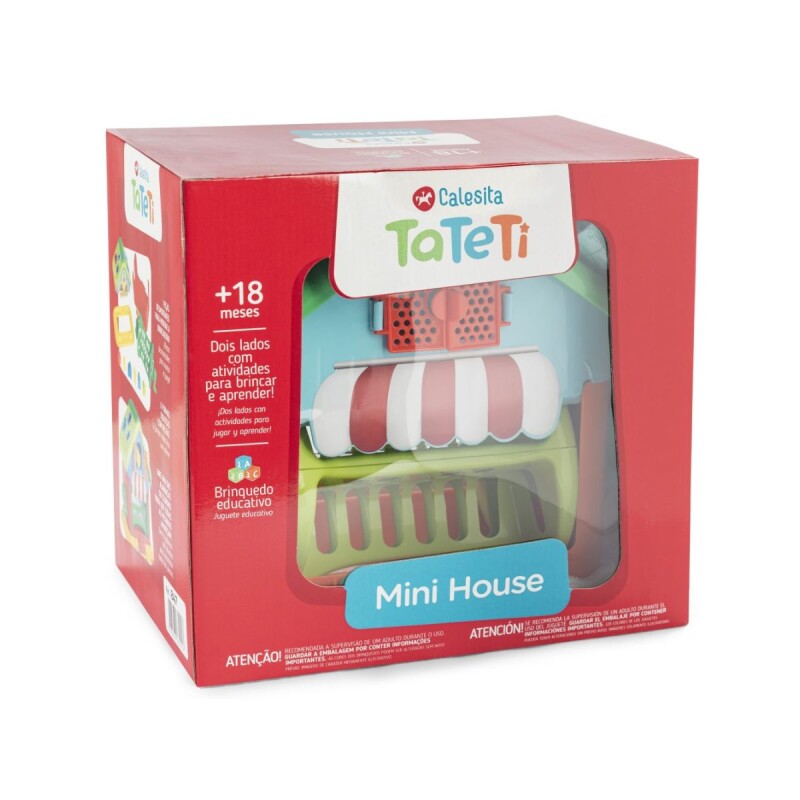 Juego didáctico y de encastre Mini House Juego didáctico y de encastre Mini House