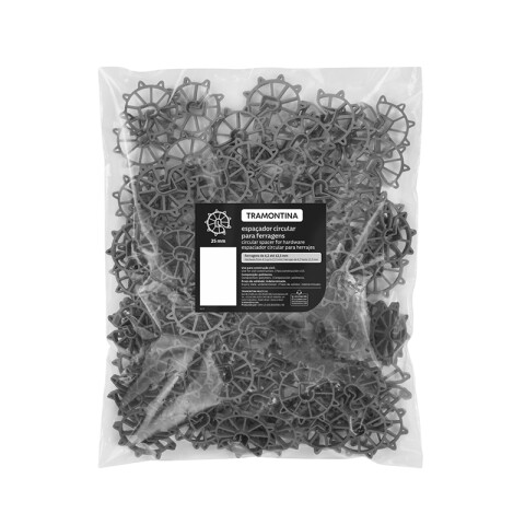 Separadores rueda 30mm p/ varilla hormigón 100un -TRAMONTINA TN1565