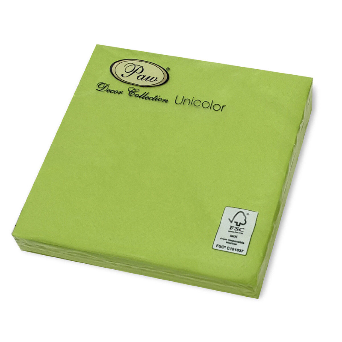 Servilleta Lisa x20 - Verde Manzana 
