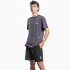 RAPID RUNNING SHORT MEN MILITARY GREEN BLACK