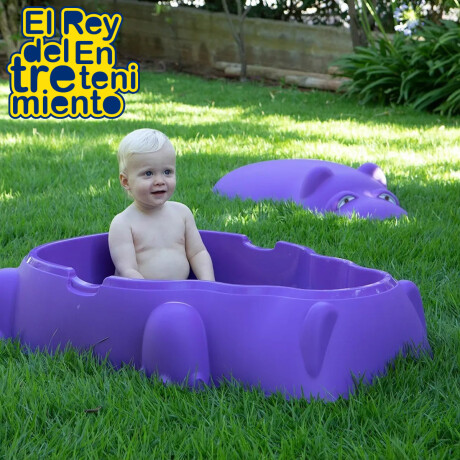 Arenero Piscina Starplay Infantil Plástico Hipopótamo Violeta