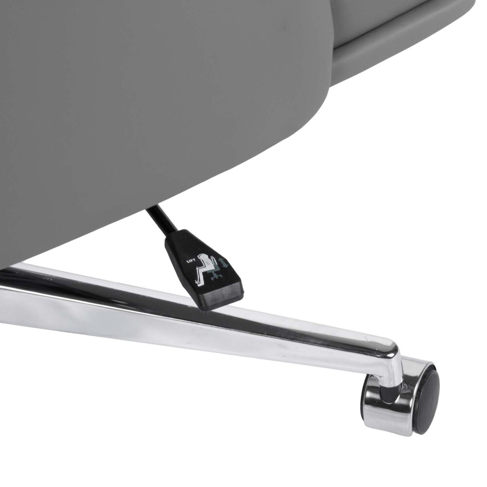 SILLA DE OFICINA GERENCIAL MALLA GRIS DEMOS