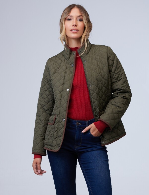 Campera Capitoneada OLIVA