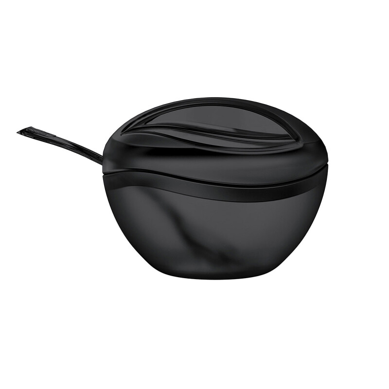 Azucarero Con Cuchara NEGRO