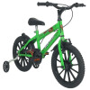 Bicicleta Niño Mormaii Rodado 16 C/Rueditas Top Verde Kawasaki Bicicleta Niño Mormaii Rodado 16 C/rueditas Top Verde Kawasaki