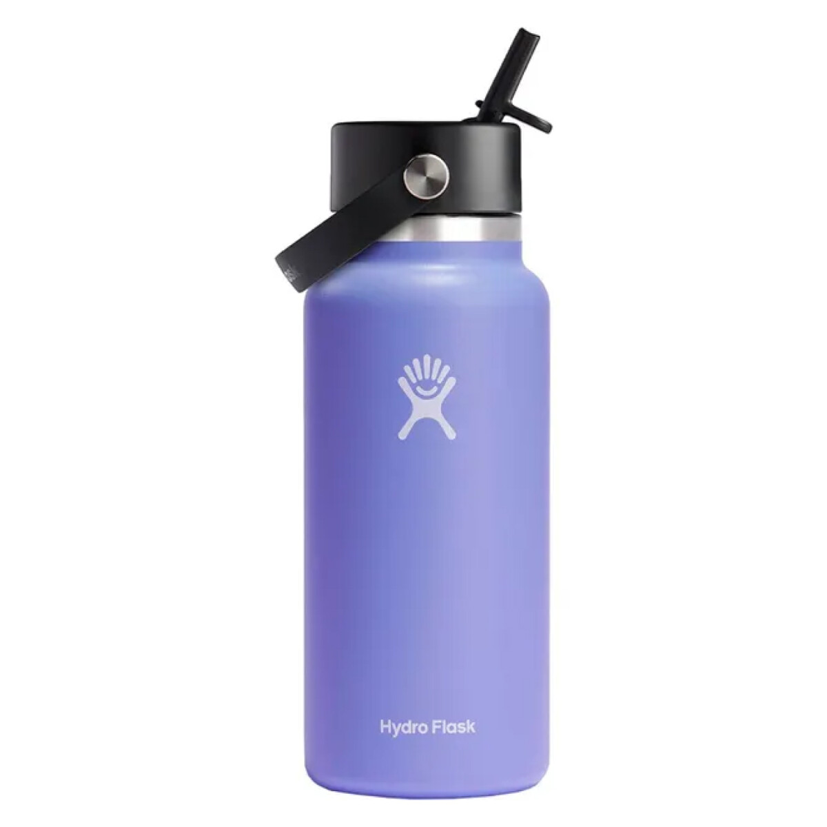 Botella Hydro Flask 32 Oz Wide Flex Straw Cap - Lila 