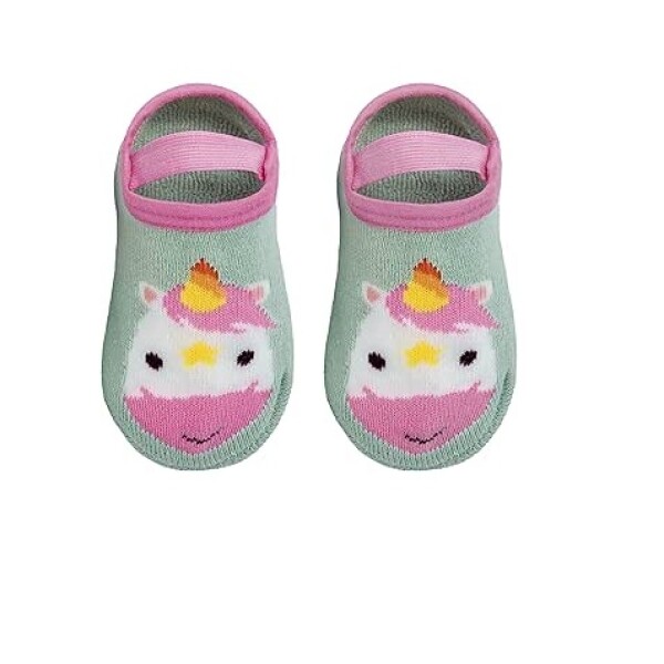 Set medias Anti deslizante Unicornio Verde Set medias Anti deslizante Unicornio Verde