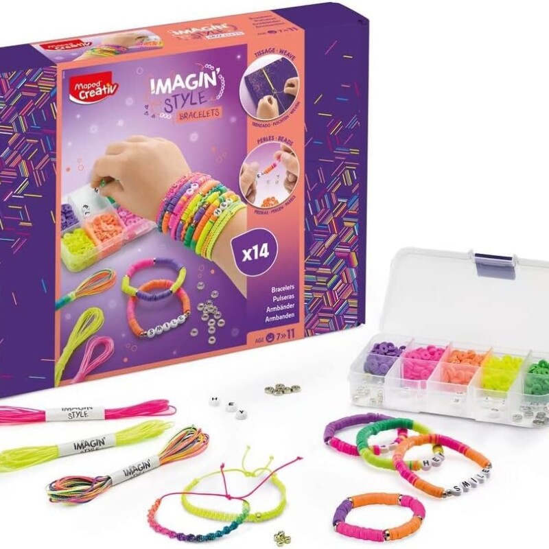 Set para hacer pulseras Imagin Style Set para hacer pulseras Imagin Style