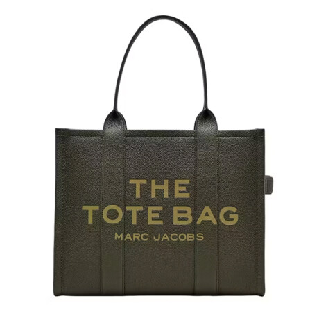 Marc Jacobs - Bolso de cuero, The Large Tote Bag Verde