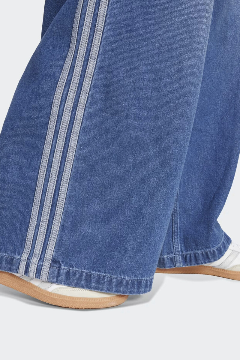 DENIM WIDE PANT Azul