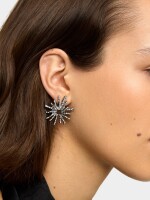 Pendientes De Erizo De Mar negro