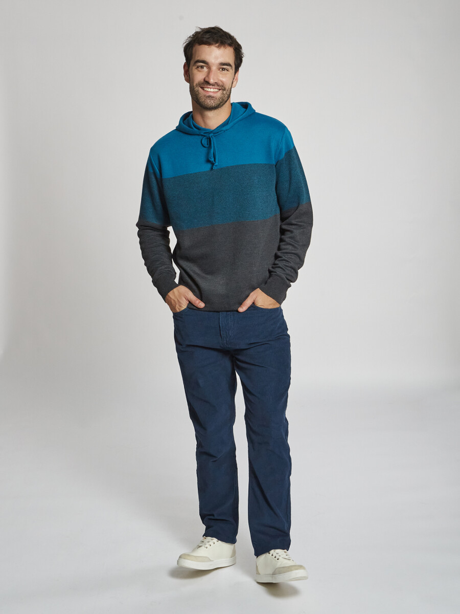 Pantalon pana - azul 