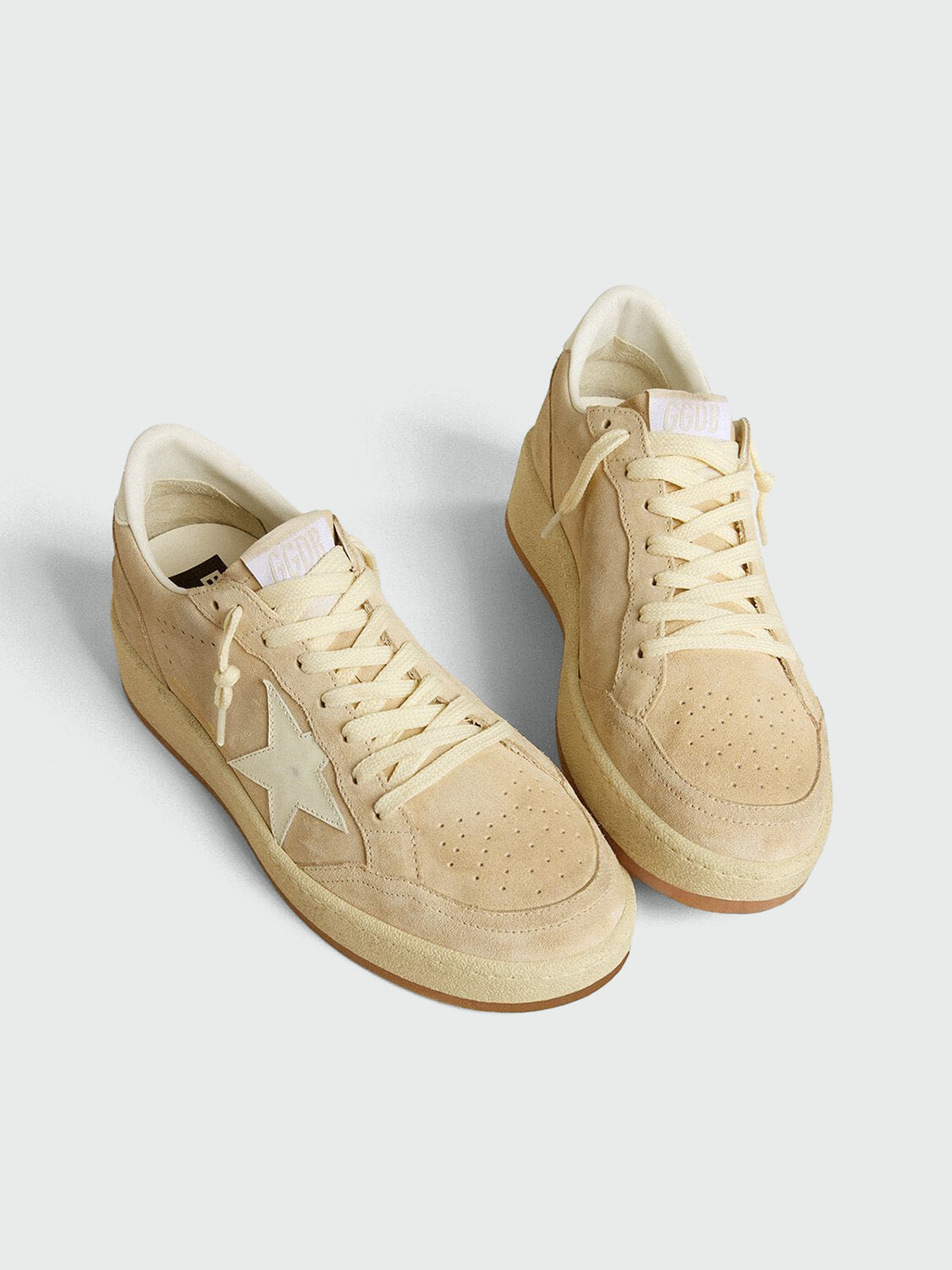 GOLDEN GOOSE - Zapatillas Ball Star con estrella y refuerzo del talón Alta Automática