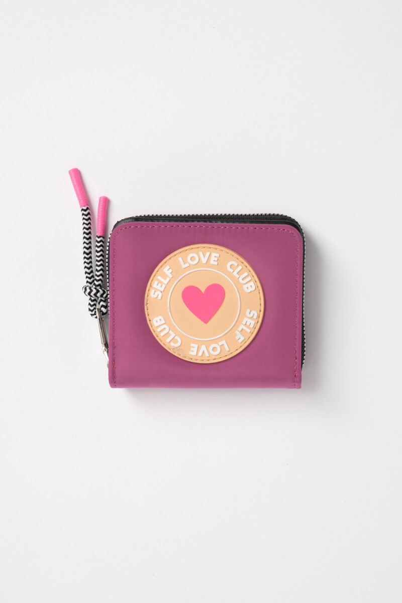 Billetera corazón Rosa