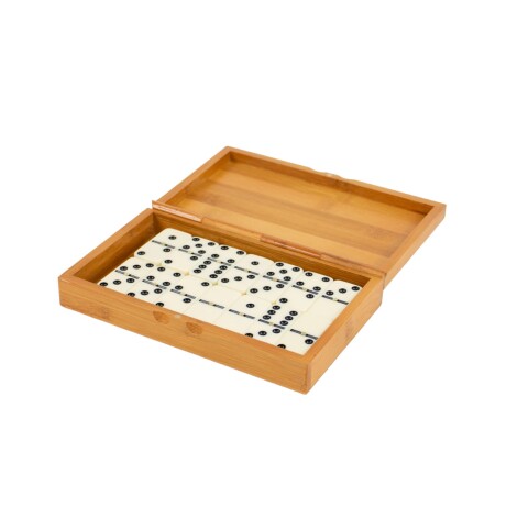 Dominó En Caja De Madera Sc
