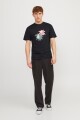 Polera Tampa Estmpado Central Black