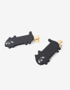Horquillas con Accesorios Animales Hebillas Con Forma - Negro