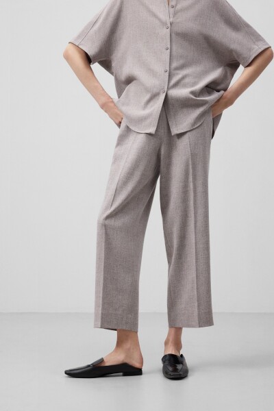 PANTALÓN TOBILLERO Gris