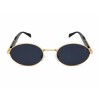 Lentes de Sol Chilli Beans Zaragoza Dorado - Negro