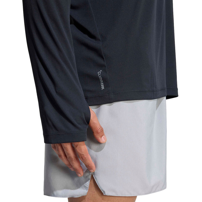 Remera de Hombre Adidas Running Essentials Negro