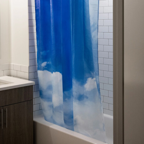 Cortina de baño Nubes Sc