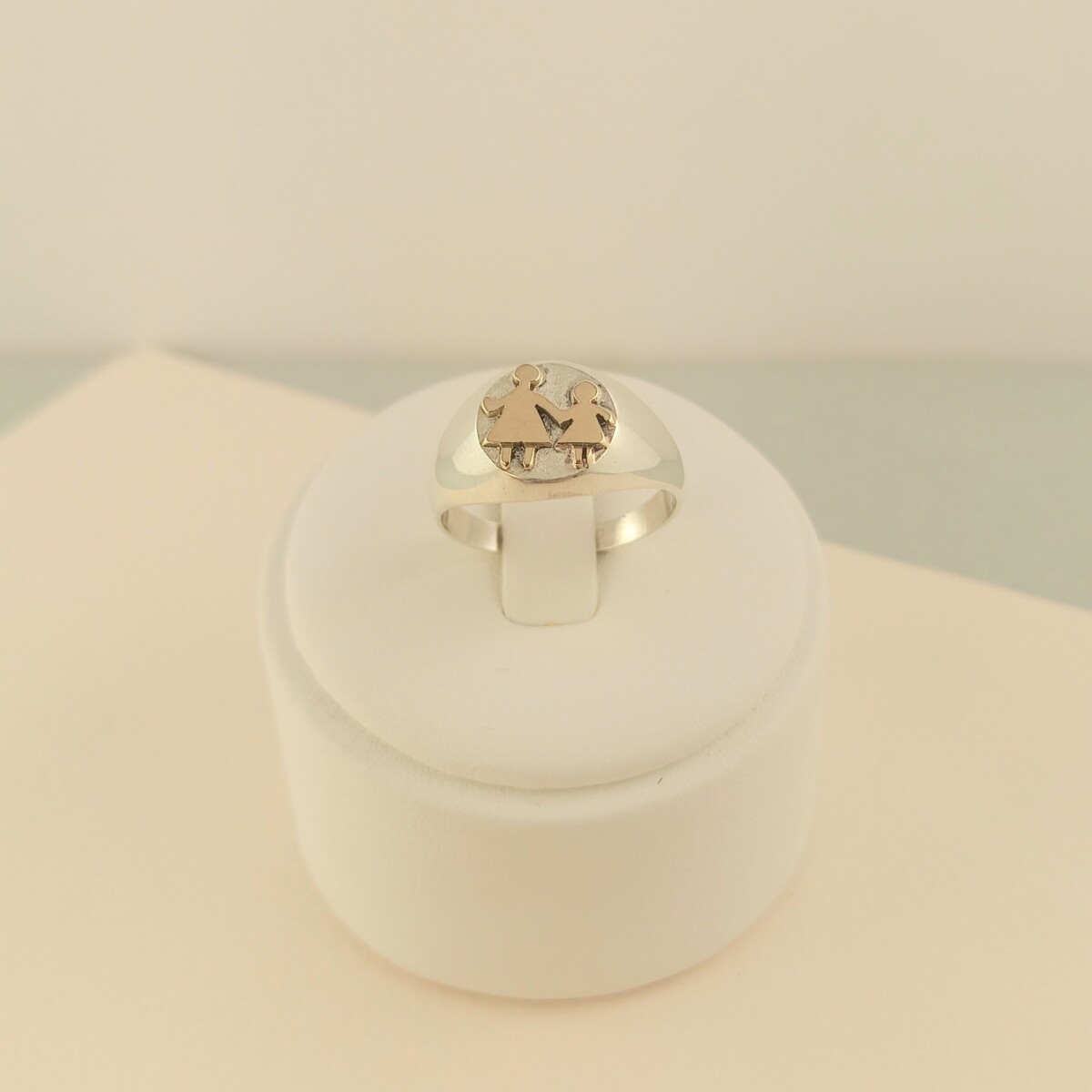 Anillo de plata 925 , MAESTRA PRE ESCOLAR. 